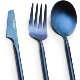Outlery Portable & Reusable Stainless Steel Travel Cutlery Set - BLUE