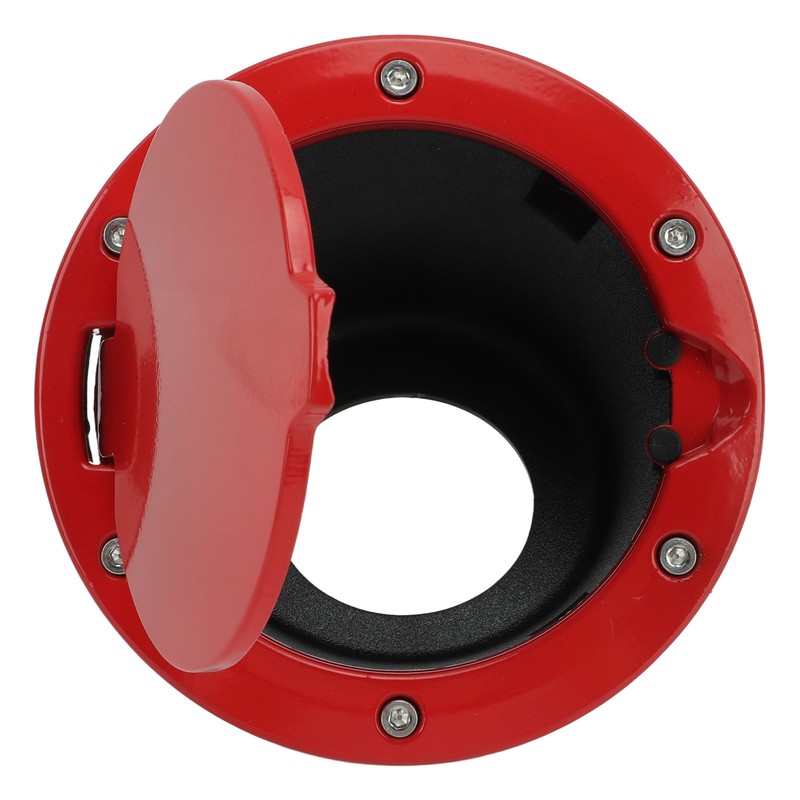 Fuel Tank Cap Red Gas Cap Cover with Red Powder