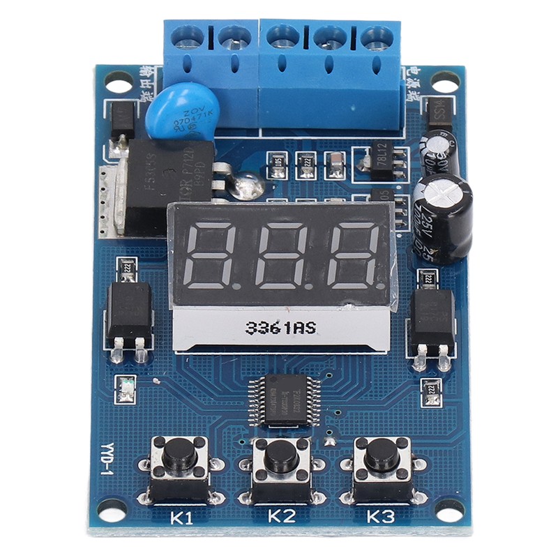 MOS Tube Control Board Adjustable Trigger Cycle Delay Switch Module