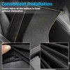 Adunsiaoto Armrest Box Made of Memory Foam for Vehicles, Armrest