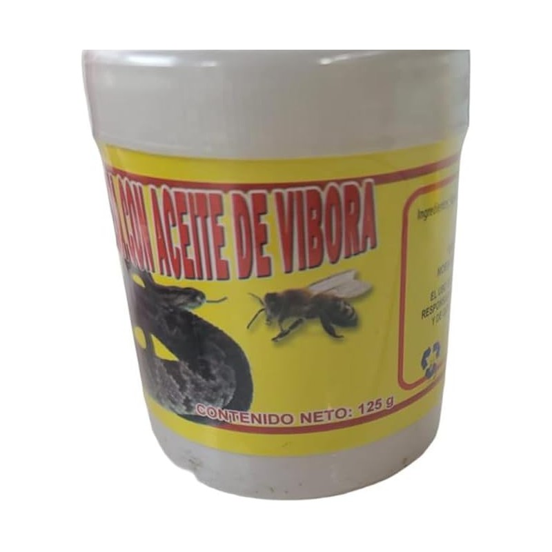 Pomada de abeja con aceite de víbora – Alivio muscular