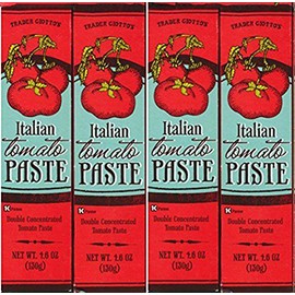 Trader Joe's Tomato Paste Tube (4.6oz/130g) [Pack of 4]