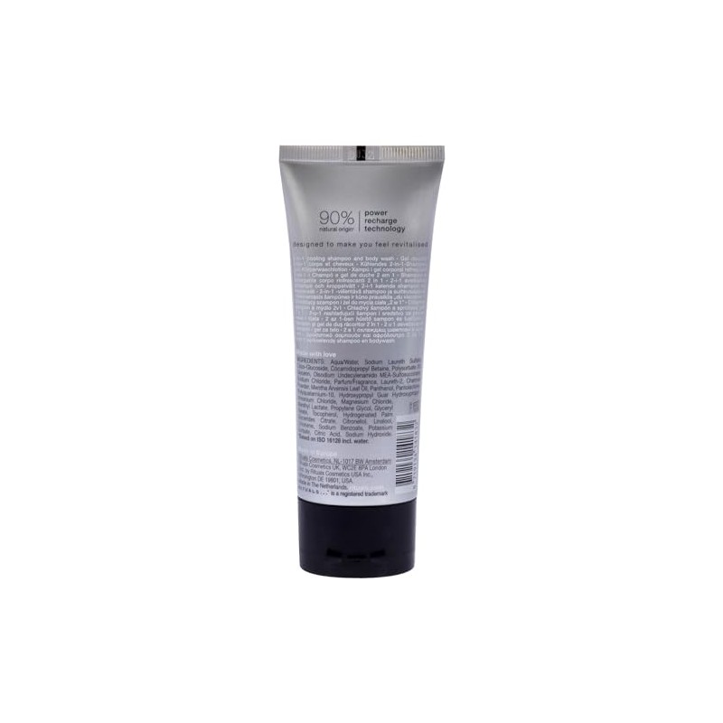 Rituals Sport 2-in-1 Shampoo and Body Wash for Men, 2.3