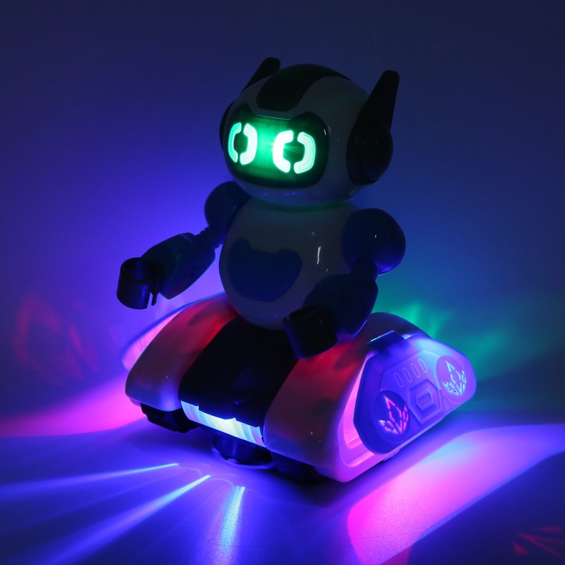 Dancing Robot Toy 360° Rotation with Cool Light Music Model