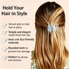 4 Pcs Mini Hair Claw Clip,Acetate Small Claw Clips for