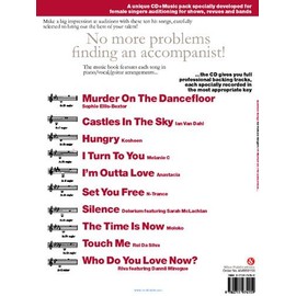 Audition Songs For Female Singers 11: Murder On The Dancefloor.... Sheet Music, CD for Piano, Vocal & Guitar(with Chord Boxes)