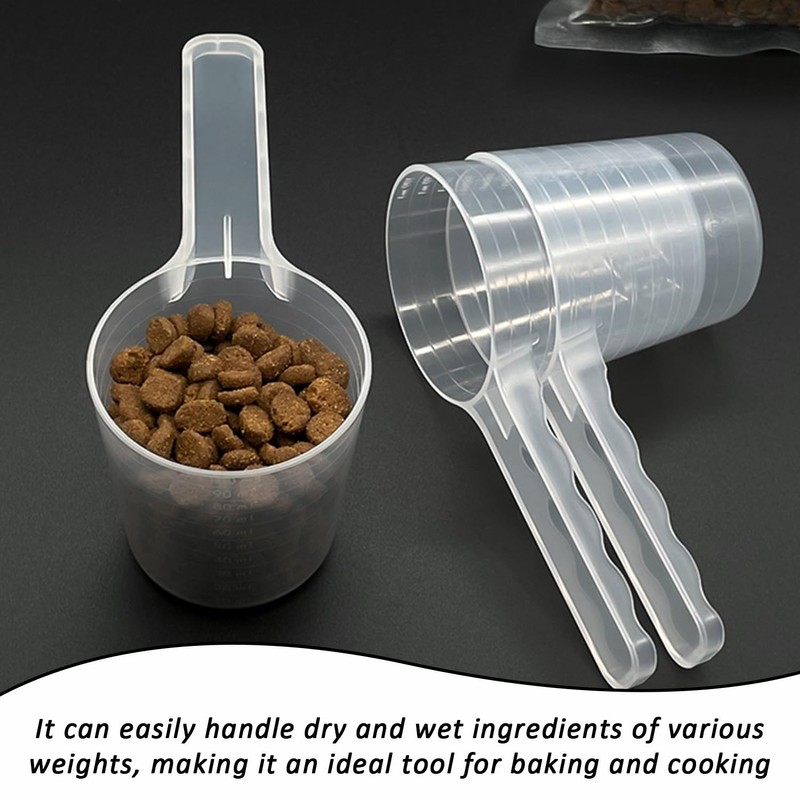 5 Pieces Plastic Measuring Spoon, Kitchen Tools, Flour Measuring Tools,