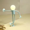 Allayu Inverted Funny Sports Night Light Changeable Shape Lamp for