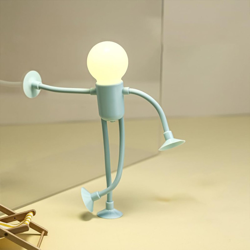 Allayu Inverted Funny Sports Night Light Changeable Shape Lamp for