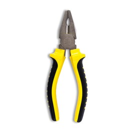 Handy Hardware Premium Linesman Comfort Grip Handle Plier, Black/Yellow, 150 mm Size