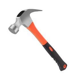 Nail Removal Hammer, Nail Hammer, Short Nail Hammer, Claw Hammer, Nail Hammer, Ironworking, Metalwork, Woodworking, Civil Engineering, Construction, Demolition Work, Camping, TPR Handle, Ergonomic
