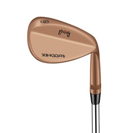 Forged Golf Wedge Set for Men or Individual 48/50/52/54/56/58/60 Degree Gap Wedge Sand Wedge Lob Wedge Right Hand,Milled Face for More Spin (48 Degree, Coffee,Right Handed)