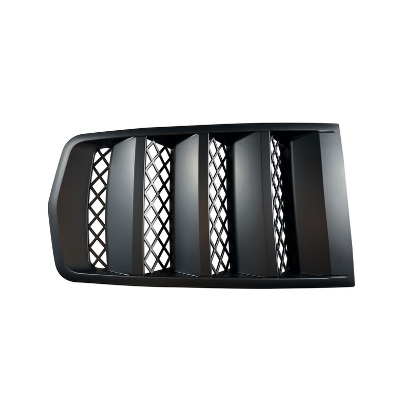 IBESTWOLF Hood Scoop Vents Grille Matt Black Compatible with 2014