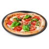 FORMEGOLOSE, Stainless Steel Pizza Pan 32 cm Double Layer Non-Stick