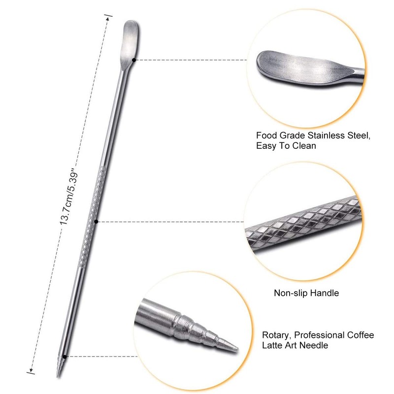 Milk Jug with Thermometer,600Ml Stainless Steel Milk Frothing Pitcher and
