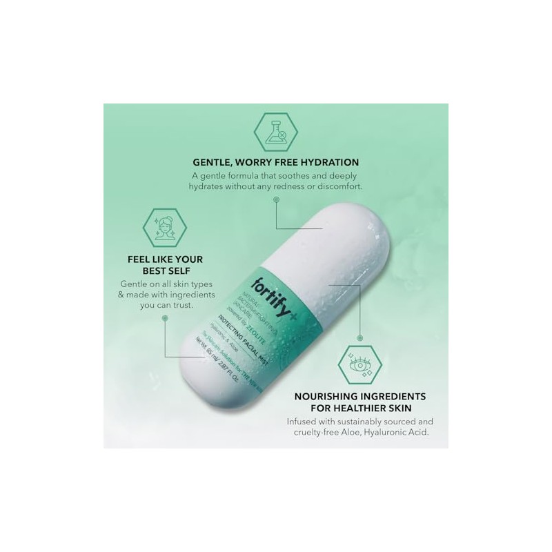 Fortify Skincare Fortify+ - Cápsula de viaje para proteger la