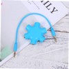 NOLITOY Hexangular Earphone Splitter Adapter Way Audio Connector for Music