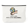Volleyball Stuff Volleyball Gifts for Players Makeup Bag Cosmetic Bag