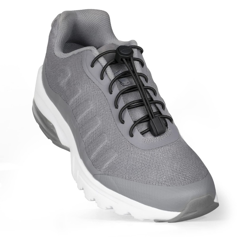 HOMAR No Tie Shoelaces for Adults & Kids Elastic Shoe