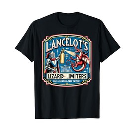 Knight Lancelot Pest Control Ren Faire LARP Dragon Slayer T-Shirt