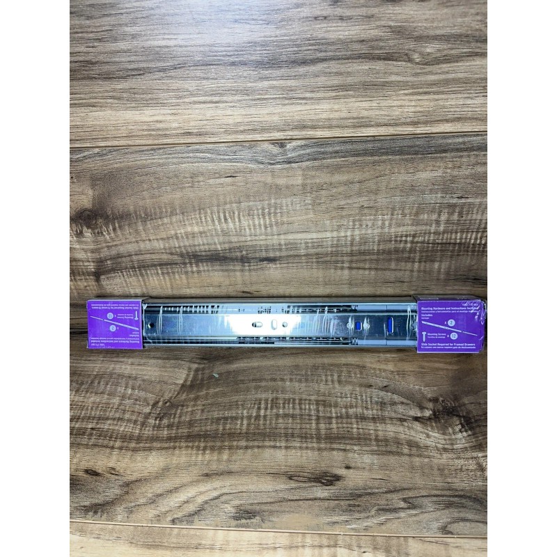Everbilt 1 Pair Of Everbilt Full Extension Drawer Slides Soft-Close