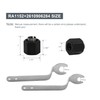 Thaekuns RA1152 Offset Wrenches for Router Bit-Changing BOSCH 2610906284 1/2-Inch