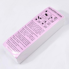 Hair Removal Non-Woven Waxing Strips 100 Sheets 3ea