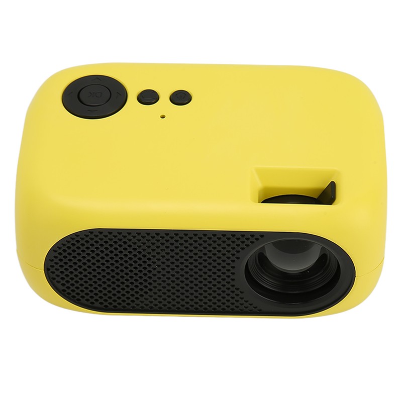 M24 Mini Portable Projector Multifunction 360 Degree Surround Sound Home