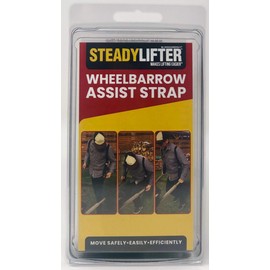 Shoulder Dolly SteadyLifter-Light Weight Harness To Assist In Lifting, Stabilizing, Moving Heavy Loads With Your Wheelbarrow-Make Maneuvering Heavy, Awkward Wheelbarrow Loads Easier And More Efficient