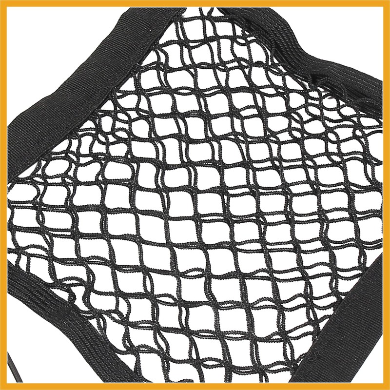 Partuto Car 2 Layer Mesh Organizer Pet Barrier Backseat Mesh