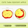 Red Apple Taba Fidget Squeeze Toys,Stress Relief Toy, Silicone Taba