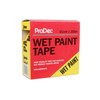 ProDec Wet Paint Tape 60mm x 200m Caution Wet Paint