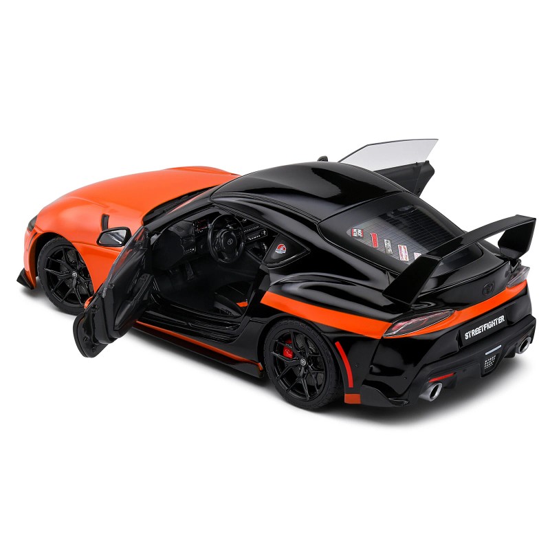DCD 2024 for Toyota GR Supra 'StreetFighter' 1/18 Orange and