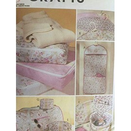 McCall's 4073 Sewing Pattern Crafts Garment Bag Sweater Box Jewelry Case