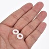 PATIKIL 10 Pcs PTFE Flat Washers 0.24" ID 0.47" OD