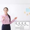 Oudain 40 Set Whiteboard Brackets Whiteboard Installation Hardware Kit Mounting