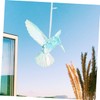 CIYODO Pack of 3 Hummingbird Figures for Hanging Made of