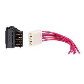 sourcing map Universal 5 Pin Car Window Switch Car Control Master Rocker Switch W Switch & Wiring Harness Momentary Glass Lifter Switch DC 12V