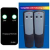 Replacement for Dimplex Fireplace Heater Remote Control 47-1010-T