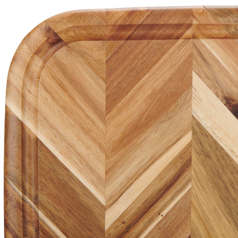 GoodCook Touch Herringbone Carving Board 13"x19" Acacia