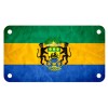 Fast Service Designs Gabon Flag Seal Version 4" X 7"