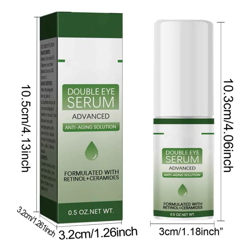Suero Facial Antiarrugas 15ml - Reduce Ojeras Y Manchas