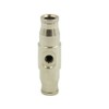 Legines 25pcs Nickel Plated Brass Push to Connect Fitting for