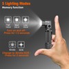 NICRON Flashlight, 700 Lumens 90 Degree Pocket Flashlight Rechargeable IP65