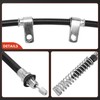 A-Premium Rear Passenger Side Parking Brake Cable Assembly Compatible with