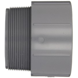 Spears 836-C Series CPVC Pipe Fitting, Adapter, Schedule 80, 1" Socket x NPT Male