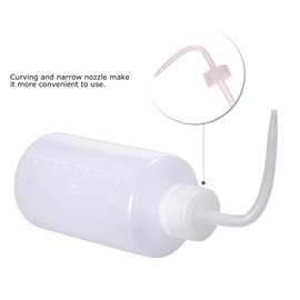 Beoncall Tattoo Wash Bottle, 2Pcs 500ml Safety Wash Bottle Watering Tools,Economy Plastic Squeeze spray for Tattoo Supplies(500ml / 16oz)