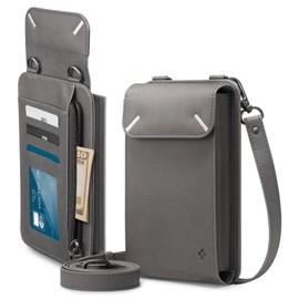 Spigen AFA07130 Smartphone Pouch, Shoulder Bag, Cross-body Carrying Pouch, Valentinus