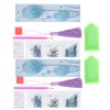 2 Sets Diamond Painting Kit 5D Students DIY Bookmark Dandelion