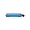 geckobrands Waterproof Dry Box - Medium, Neon Blue